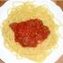 Spaghettis à la bolognaise