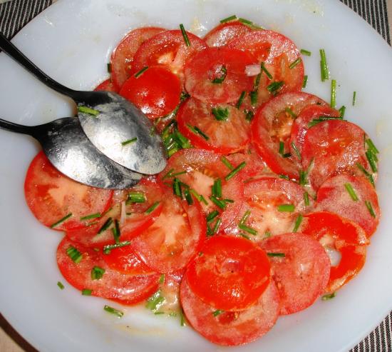 Tomates en salade