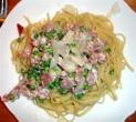 Spaghettis aux petits pois et au bacon.jpg
