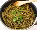 Haricots verts à l’ail