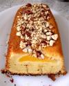 Gâteau pêches noisettes