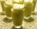 Iles flottantes salees a la creme d asperge