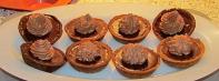 Mini tartelles choco cafe