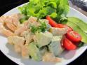 Salade avocat crevettes sauce cocktail 1