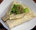 Wraps au thon et au concombre